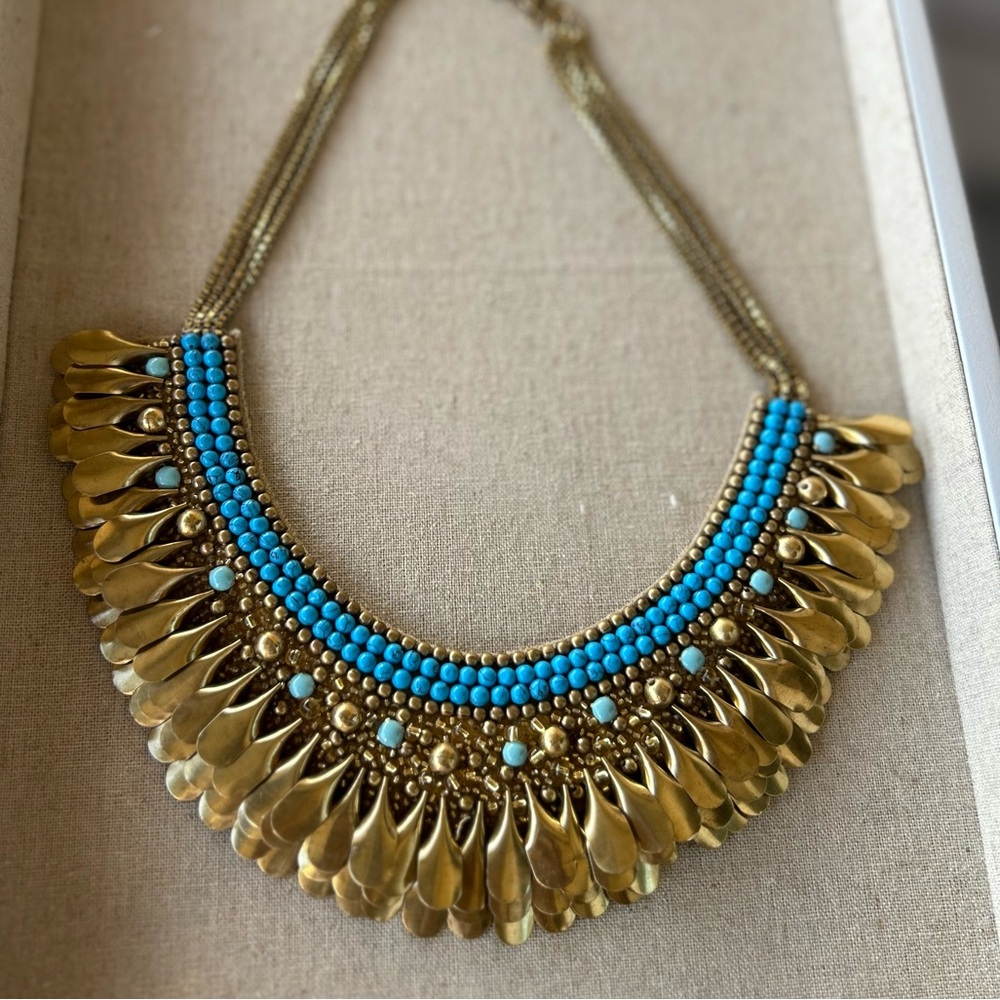 ✨ Stella & Dot Pari Statement Necklace – Excellent Condition✨